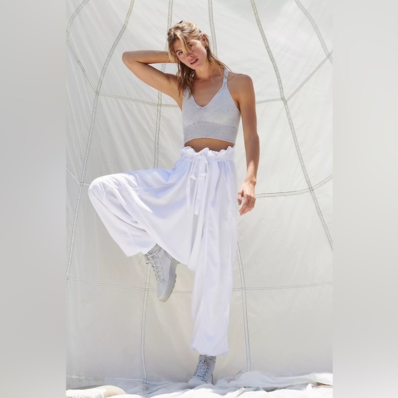 Free People Good Karma Crop Tank ICE GREY - Picture 7 of 7